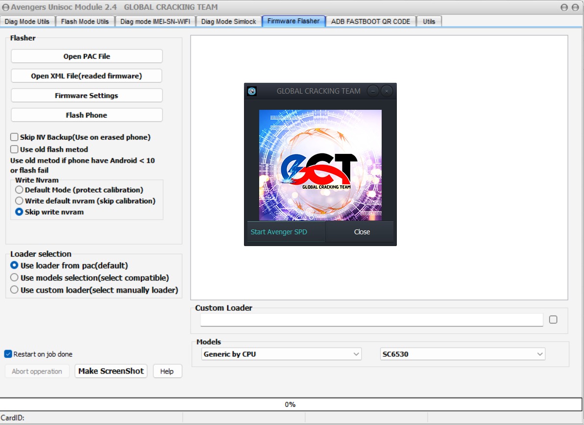 Avengers Spreadtrum Tool